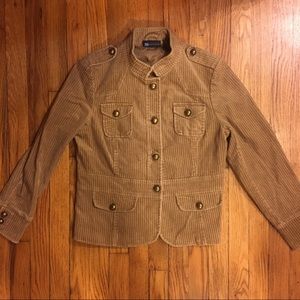 PETIT Relativity Corduroy Jacket Brass Buttons- PM